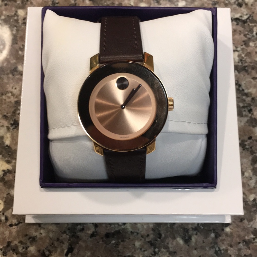 Woman’s brand new movado watch